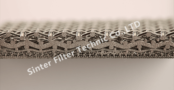  Type B Sintered Wire Mesh Cross Section Structure